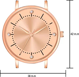 Analog Watch - For Girls Wrist Watch - Free size, Black
