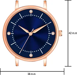 Analog Watch - For Girls Wrist Watch - Free size, Ebony Clay