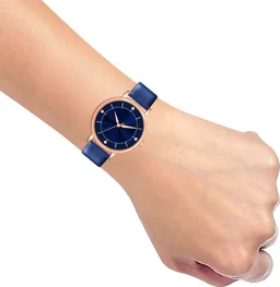 Analog Watch - For Girls Wrist Watch - Free size, Ebony Clay
