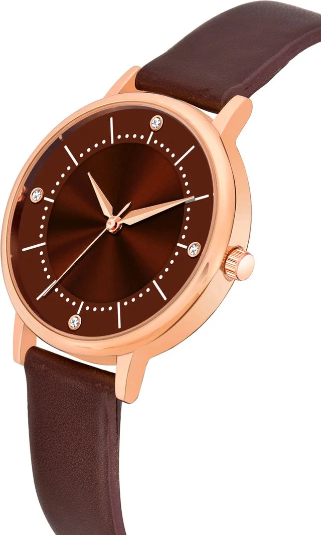 Analog Watch - For Girls Wrist Watch - Free size, Maroon