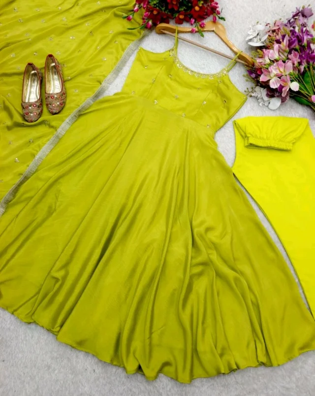 Indian Bollywood Designer Dress Salwar Kameez Suit Party Wear Wedding Readymade
- Lemon, M