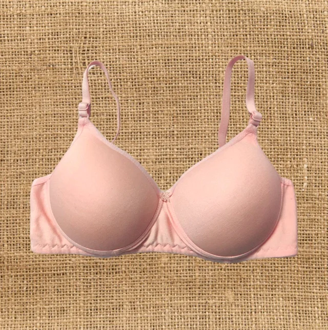 Pack of 2 Women T-Shirt Lightly Padded Bra (Multicolor) - White, 28B