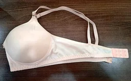 Pack of 2 Women T-Shirt Lightly Padded Bra (Multicolor) - White, 32B