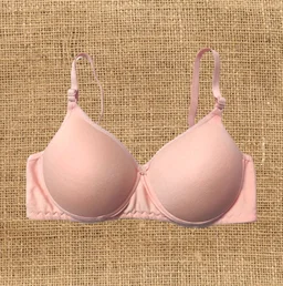 Pack of 2 Women T-Shirt Lightly Padded Bra (Multicolor) - White, 34B