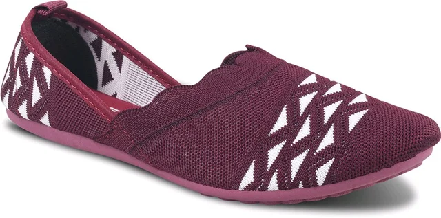 EMBE-18 Bellies For Women (Maroon, 8) - MHWT, IND-5