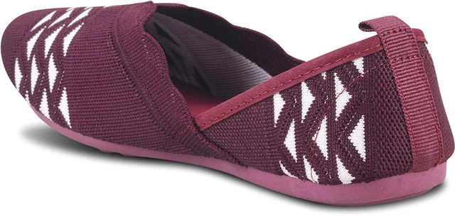 EMBE-18 Bellies For Women (Maroon, 8) - MHWT, IND-5