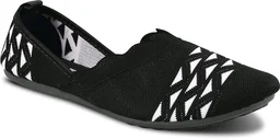EMBE-18 Bellies For Women (Maroon, 8) - Black, IND-6