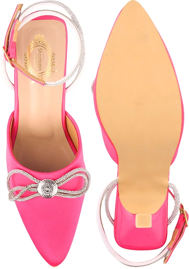 Women Pump Heels - Wild Watermelon, IND-4