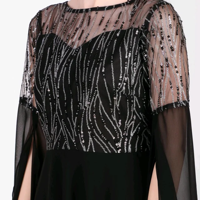 Women Maxi Black Full Length - Black, S