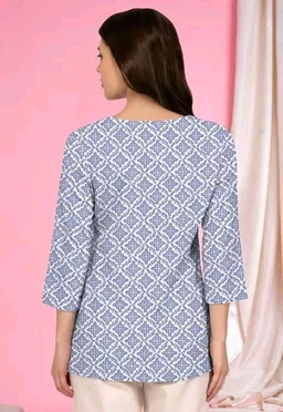 Stylelist kurti for Girls and women - Manatee, XL
