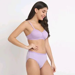 Women' s Premium Lightly Padded Bra Panty Set Pack of 3
- Prelude, 28B