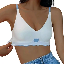 Strapless Large Size Underwire Bras for Women Sexy Back Button Shaping Cup Adjustable Shoulder Strap - Black, 28A