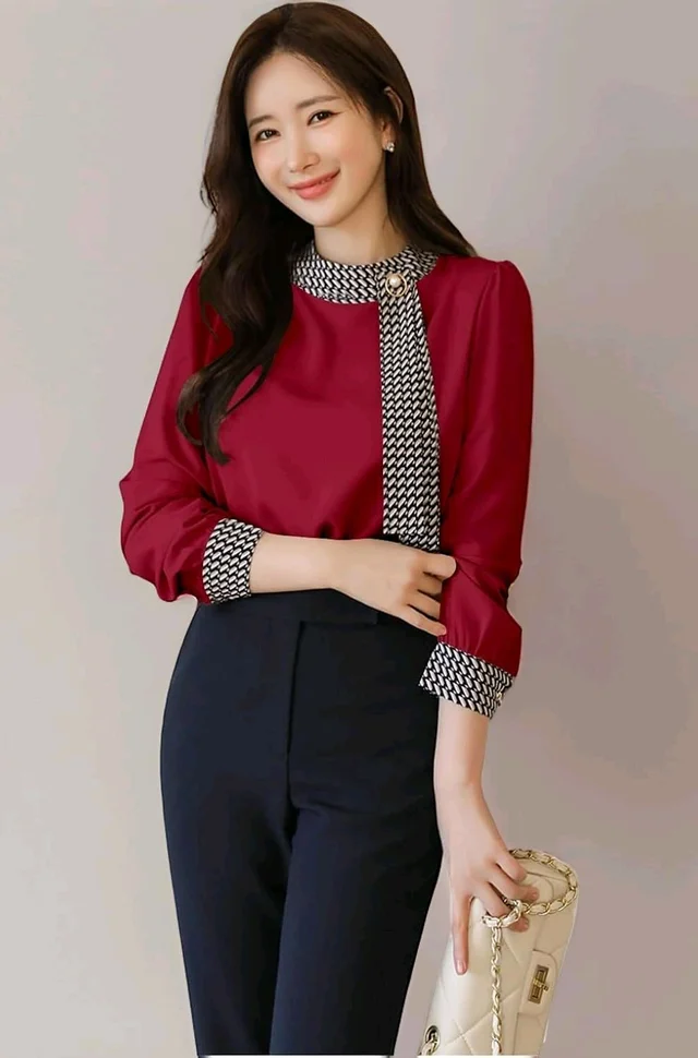 Tops Full Sleeve top for Women.
- Red, XL