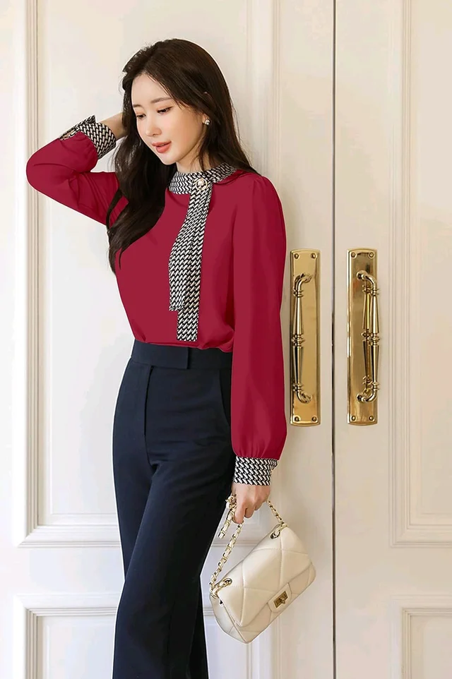 Tops Full Sleeve top for Women.
- Red, XL