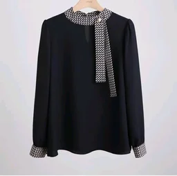 Tops Full Sleeve top for Women.
- Black, L