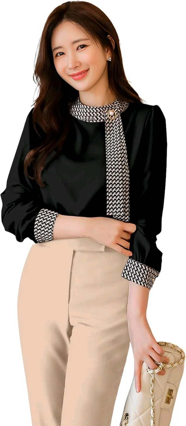 Tops Full Sleeve top for Women.
- Black, XS