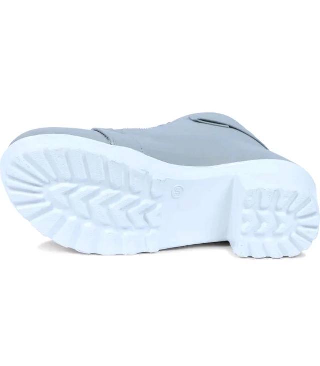 Women Stylish Ladies casual Boots for Girls (R-Boot-004-P-10) Boots For Women (Pink, 10) - Gull Gray, IND-8