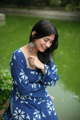 Indigo Trendy Short Kurti
- L, Astronaut