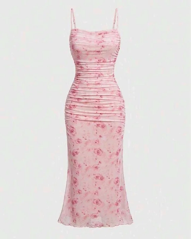 Bodycon Dress - XL, Sweet Pink