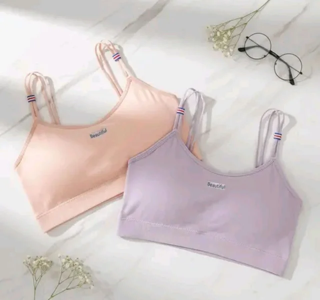 Combo of 2 Women’s Stylish Double Strap Bra | Seamless Padded Slip-On | Soft Stretchable Fabric | Daily Wear (ANY COLOUR SEND)
- 30B, Rose Fog