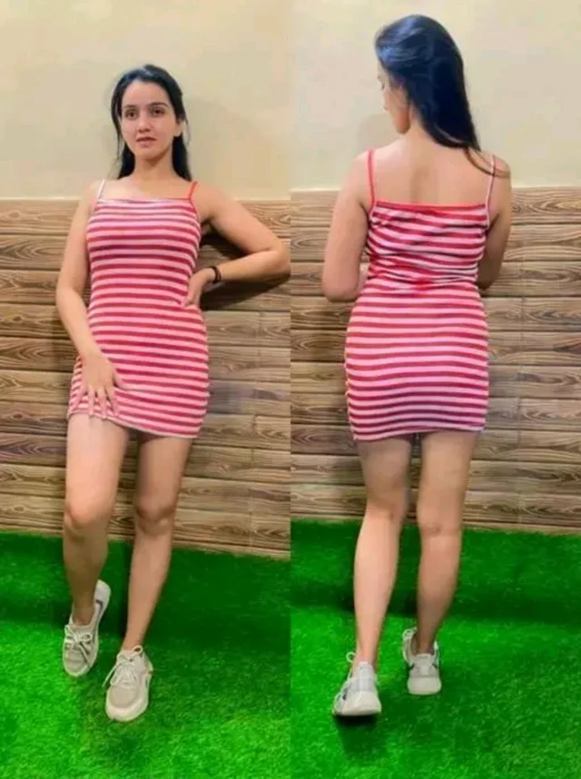 STYLISH BODYCON SHORT DRESS - XXXL, Deep Blush