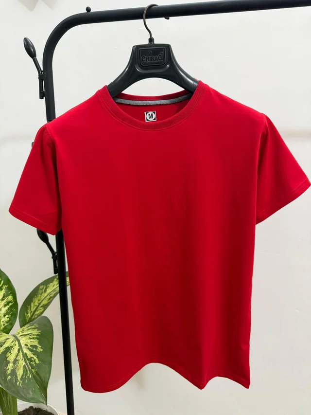 Premium Round Neck T-Shirt for Men | Anvi Creation - M