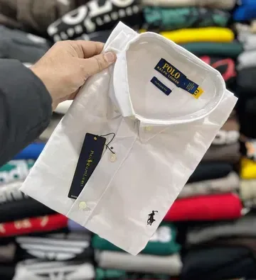 Men’s White Classic Fit Shirt | Casual Shirt | Plain Shirt - L