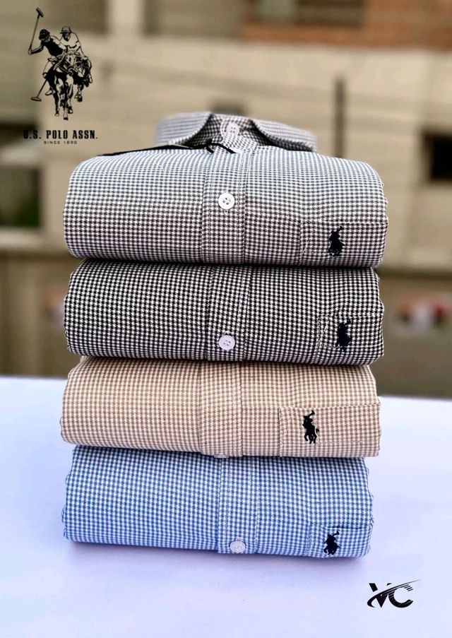 Premium Polo Check Shirts (Combo Of 4pc) | Anvi Creation - XL, Xxl