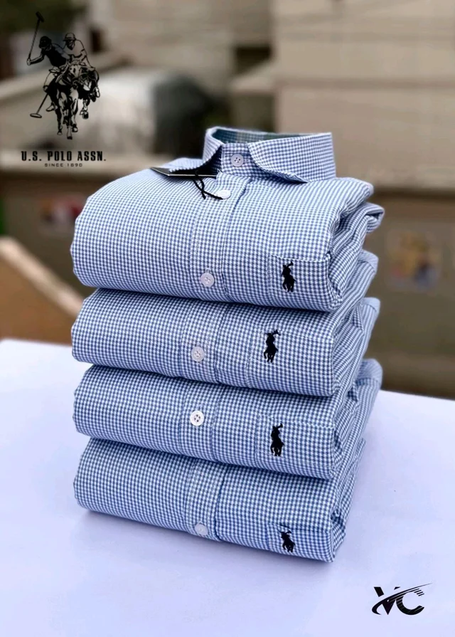 Premium Polo Check Shirt | Anvi Creation - M, L