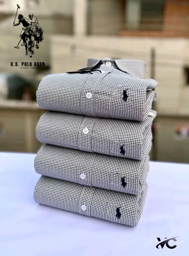 Premium Polo Check Shirt | Anvi Creation - M, L