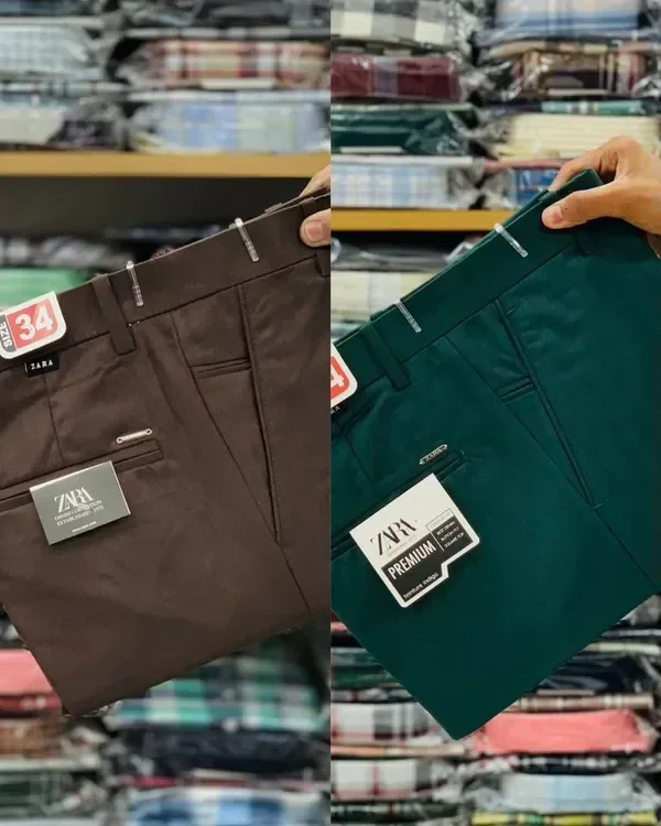 Z-RA Premium Men's Formal Pants Combo | Anvi Creation - M, 30