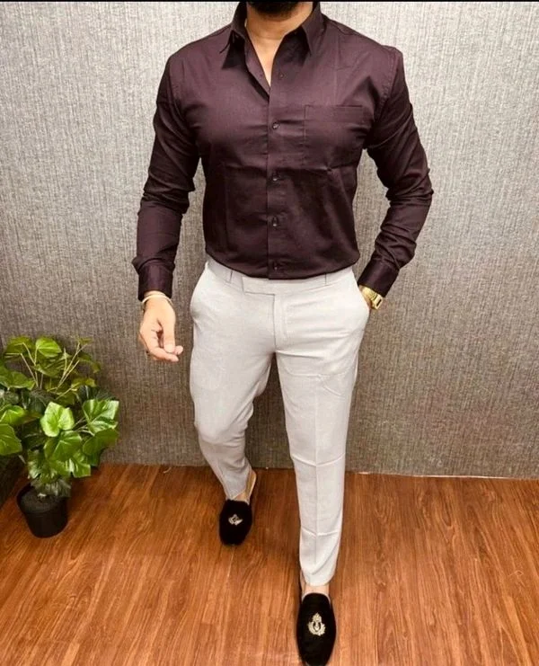 Trending Pant Shirts Pair - XXL, 34