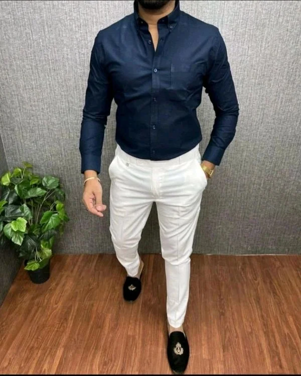 Trending Pant Shirts Pair - L, 36