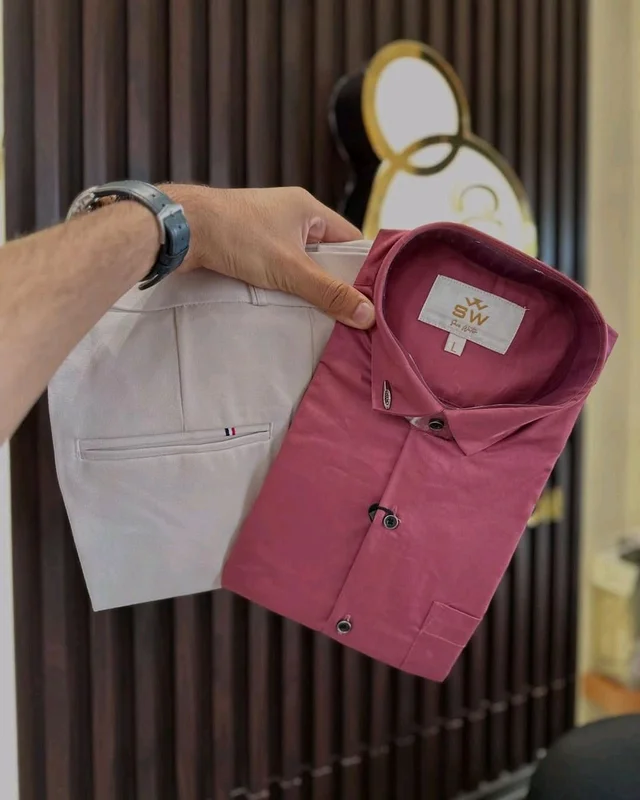 Trending Pant Shirts Pair - M, 30