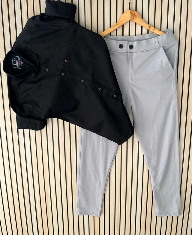 Trending Pant Shirts Pair - XL, 34