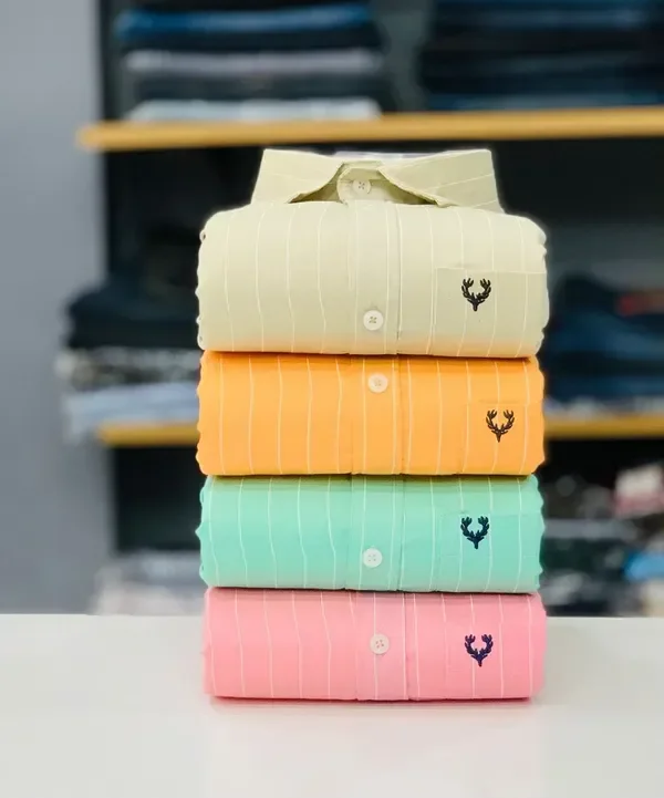 Premium Lining Shirts (Combo Of 4pc) | Anvi Creation - L, L