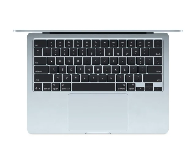 Apple 13-inch MacBook Air: Apple M4 chip with 10-core CPU and 8-core GPU, 16GB, 256GB SSD - Sky Blue