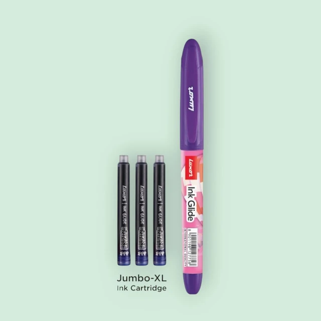 Luxor Ink Glide Sky Fountain Pen