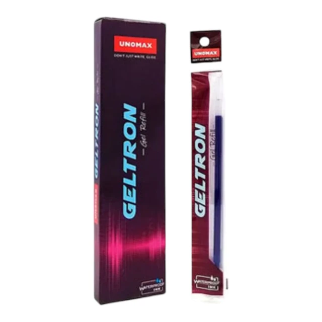 Unomax Geltron Gel Refill (10 Pcs) - Blue