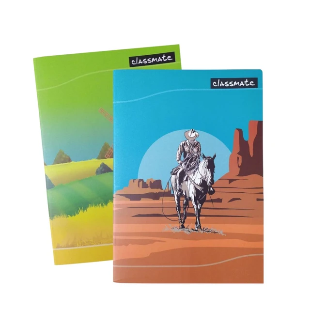 Classmate A4 Notebook 172 Pgs Single Line 29.7 cm X 21 cm (1 Pc)| Soft Cover| Premium Look