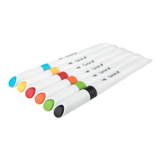 Camlin Brush Pen 6 Shade