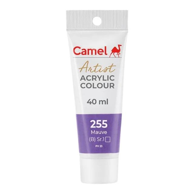 Camel Artist Acrylic Colour 40 ml Mauve (255)