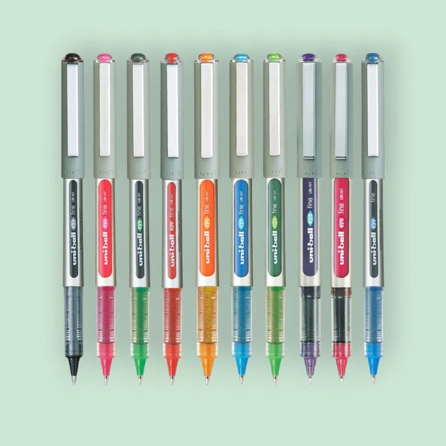 Uniball Eye Fine UB157 Roller Ball Pen (1 PC) - Red