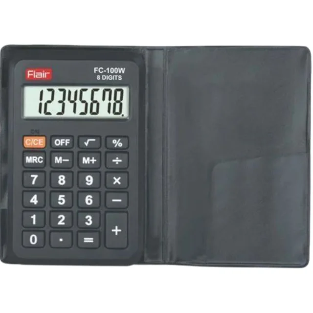 Flair Pocket Calculator FC-100 W