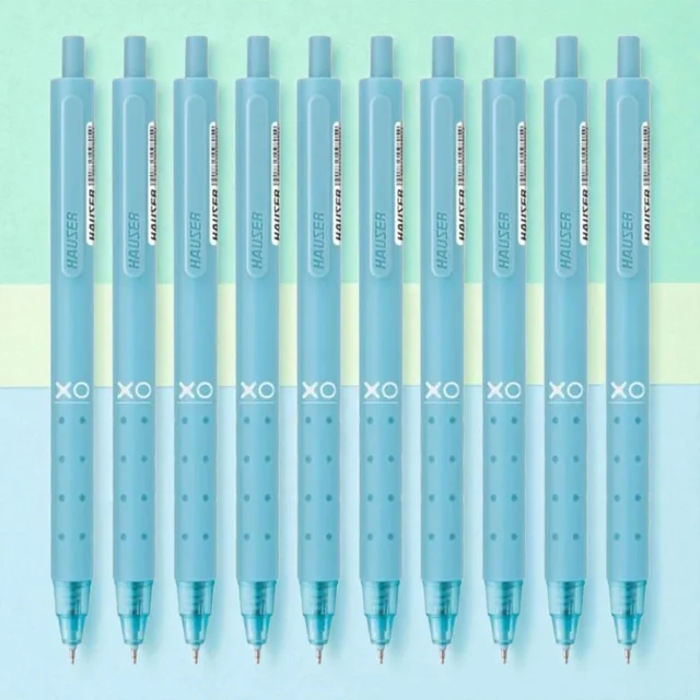 Hauser Germany XO Click Retractable Gel Pen - Blue