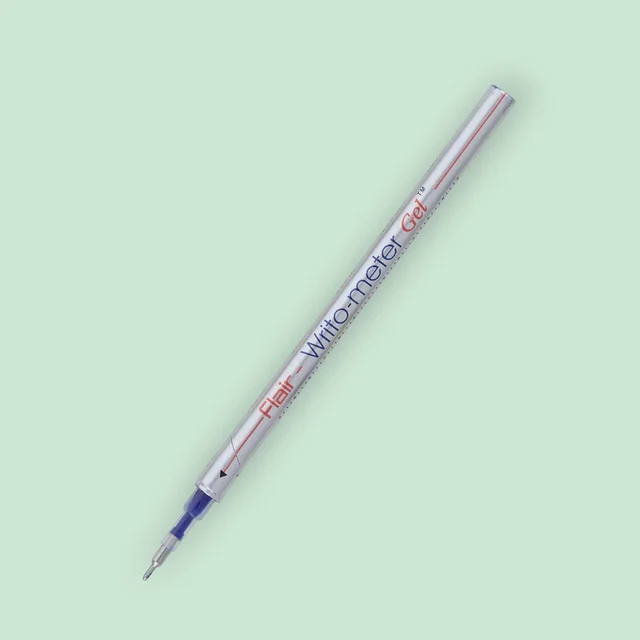 Flair Writo-meter Gel Pen Refill Blue (Pack Of 10)