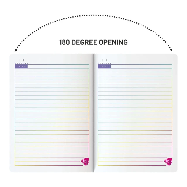 Anupam A5 Drip Diary- Believe Yourself 160 Pages (15x21cm)