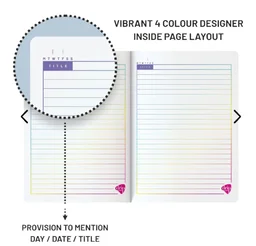 Anupam A5 Drip Diary-Never Stop Exploring- 160 Pages (15x21cm)