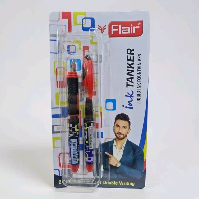 Flair Ink Tanker Liquid Ink Fountain Pen (Colour May Vary)