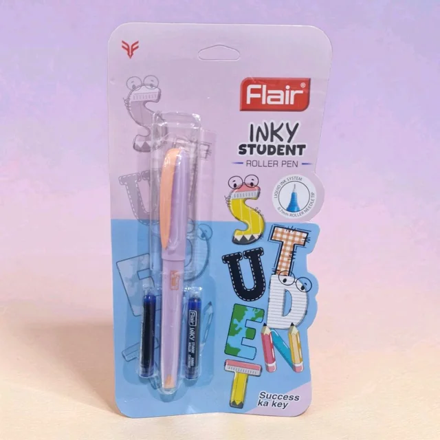 Flair Inky Student Roller Pen ( Colour May Vary)